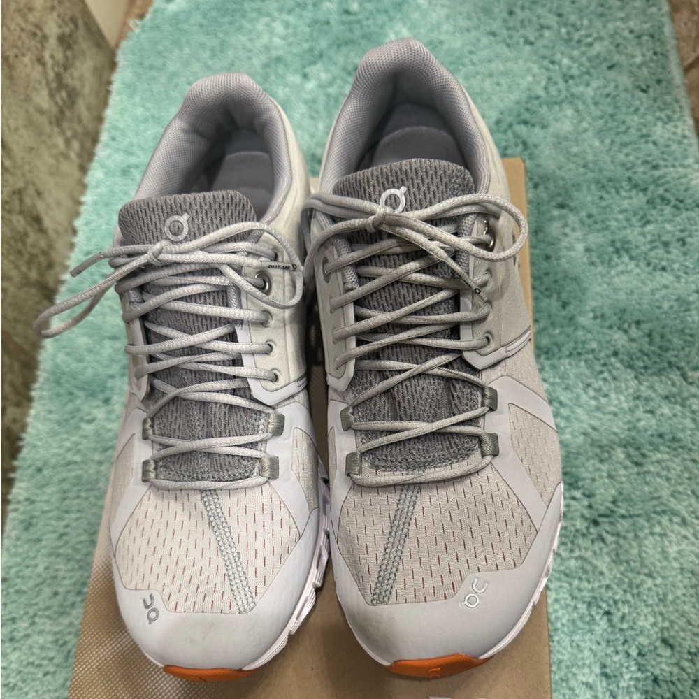 On cloud shoes